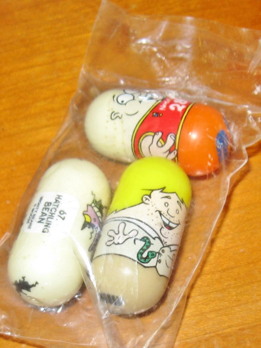 3 Rare Vintage Mighty Beanz Moose 86 Bush Ranger 73 Fast Break 67 Hatchling
